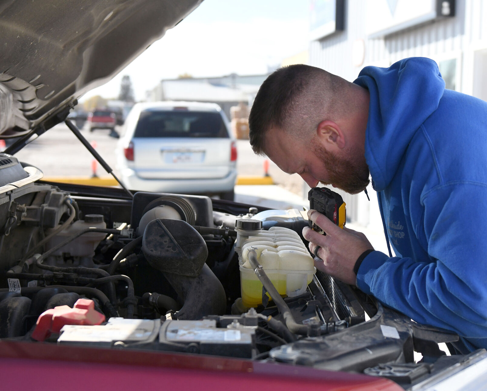 Bret Van Riessen under the hood
